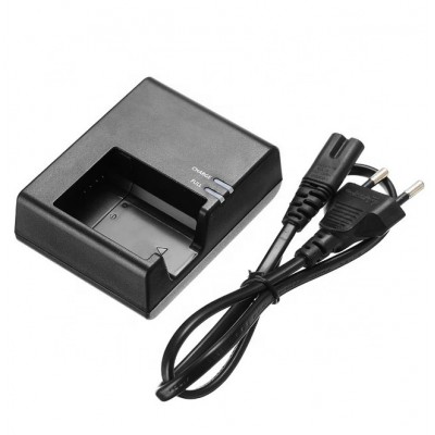 LC-E10C Battery Charger + 61cm EU Plug Power Cord Supports LP-E10 EOS 1100D 1200D Kiss X50 Rebel T3